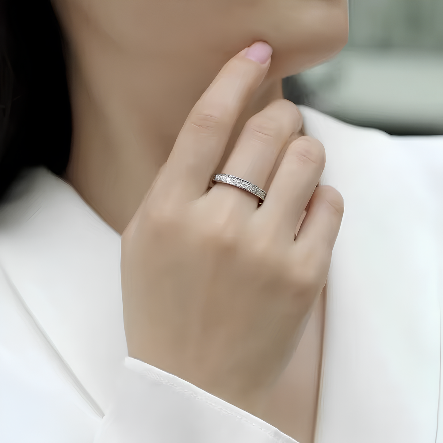 Alliance Prisme Enchanté 90 Points Moissanite