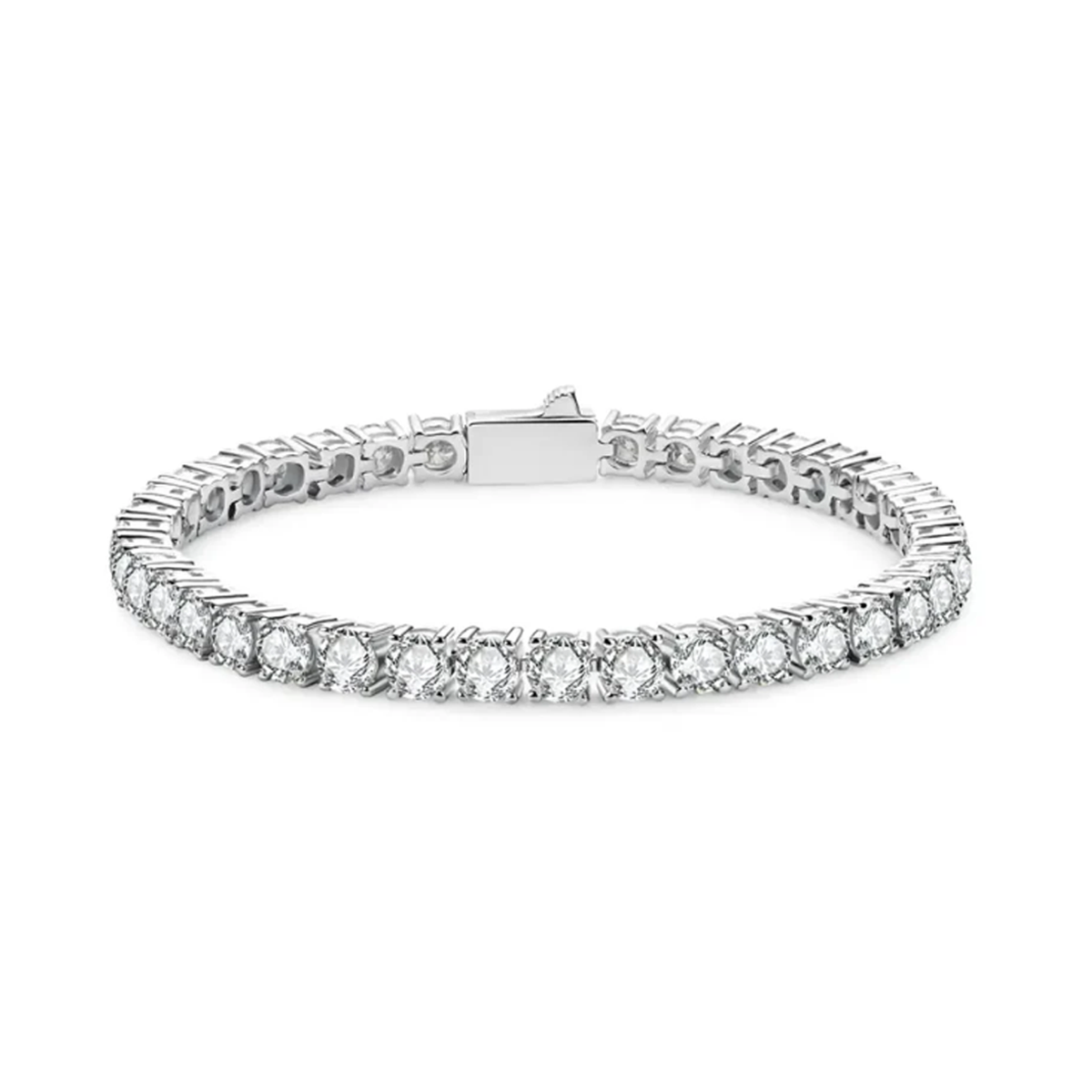 Bracelet Riviera Moissanite 4.0 mm