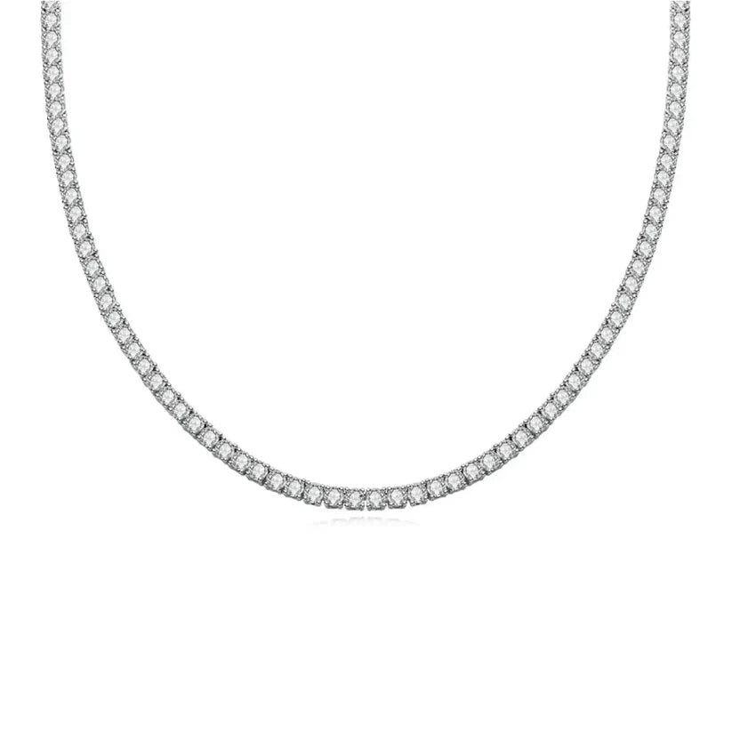 Collier Riviera Moissanite 4.0 mm