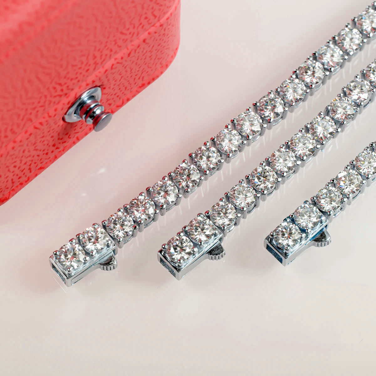 Collier Riviera Moissanite 4.0 mm