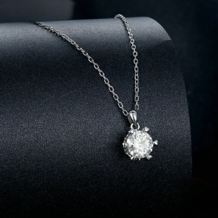 Colar Pendant Brilho de Amor Moissanite - Loratta 