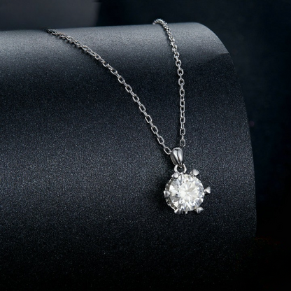 Colar Pendant Brilho de Amor Moissanite - Loratta 