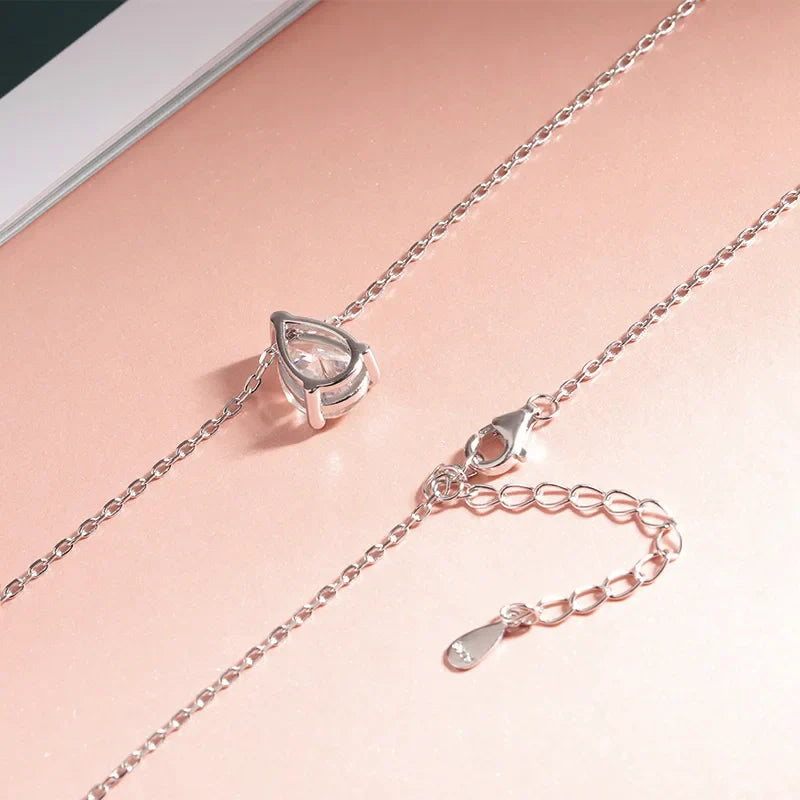Collier Lumina Moissanite en argent