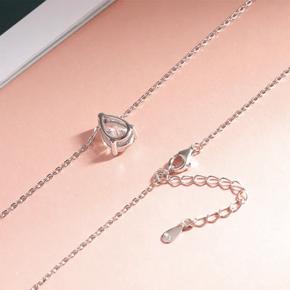 Collier Lumina Moissanite en argent