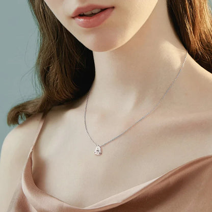 Collier Lumina Moissanite en argent