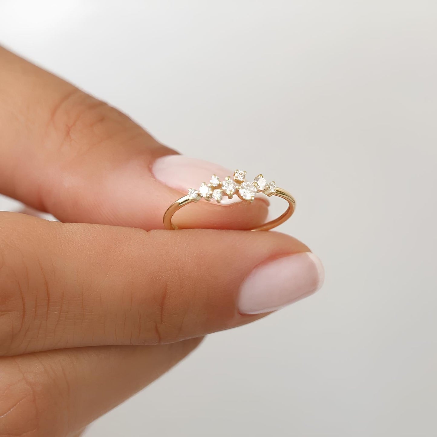 Bague Constellation Moissanite
