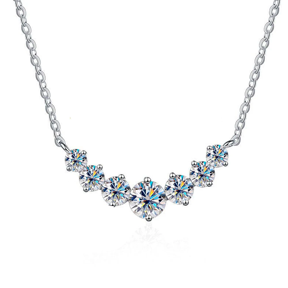 Collier Starlight en moissanite