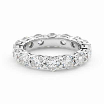 Alliance Fidèle Amour 480 Points Moissanite