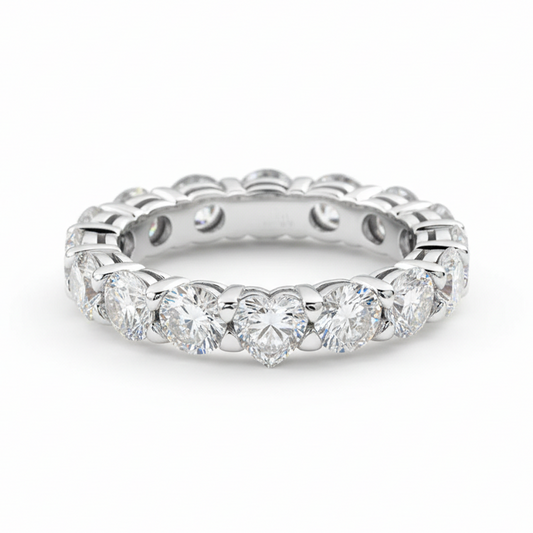 Alliance Fidèle Amour 480 Points Moissanite